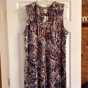 Nic + Zoe knee length summer dress. Never been worn and tag still on.
